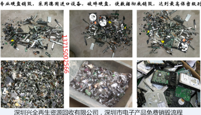 点击图片内容，电脑硬盘粉碎销毁